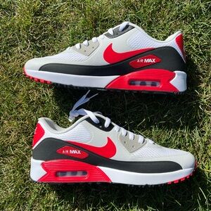 Nike Air Max 90 G TB University Red Golf Shoes Sneakers Men Size 11  DX5999-162